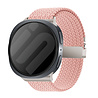 Strap-it® Strap-it Samsung Galaxy Watch 8 - 44mm gevlochten band met P-buckle (roze) Strap-it® Strap-it Samsung Galaxy Watch 8 - 44mm gevlochten band met P-buckle (roze)