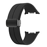 Strap-it® Strap-it Samsung Galaxy Watch 8 - 40mm D-buckle siliconen bandje (zwart) Strap-it® Strap-it Samsung Galaxy Watch 8 - 40mm D-buckle siliconen bandje (zwart)