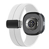 Strap-it® Strap-it Samsung Galaxy Watch 8 Classic D-buckle siliconen bandje (wit) Strap-it® Strap-it Samsung Galaxy Watch 8 Classic D-buckle siliconen bandje (wit)