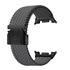 Strap-it® Strap-it Samsung Galaxy Watch 8 Classic gevlochten band met P-buckle (donkergrijs) Strap-it® Strap-it Samsung Galaxy Watch 8 Classic gevlochten band met P-buckle (donkergrijs)
