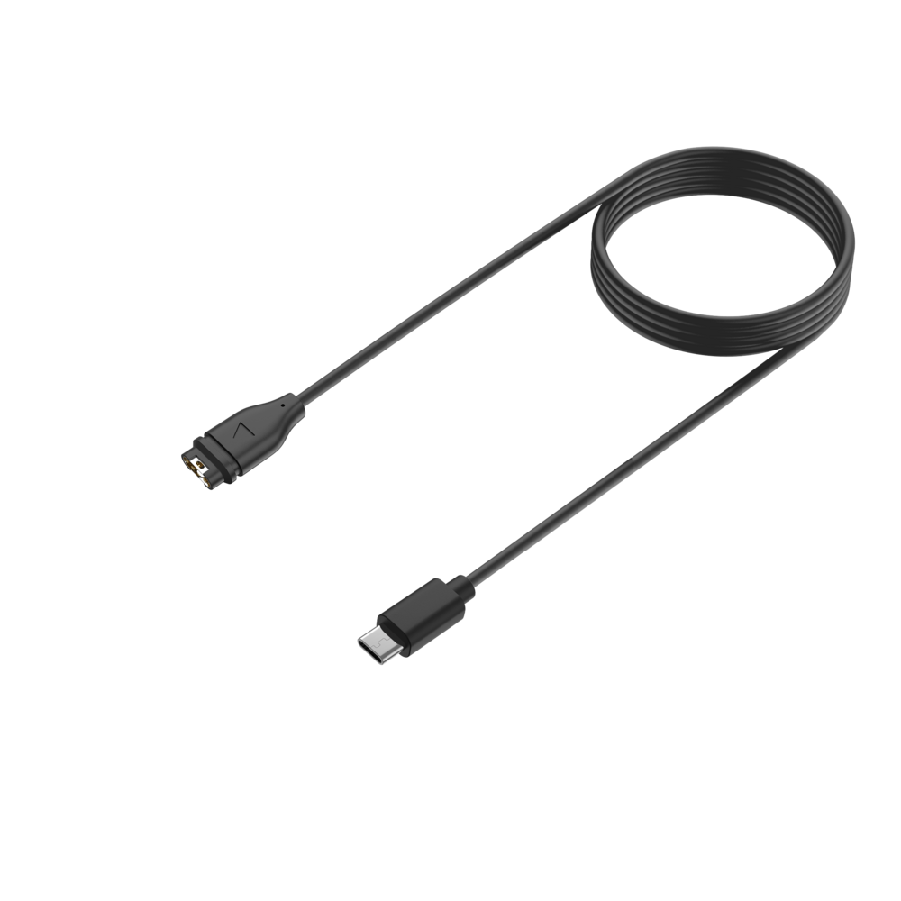 Bandz Bandz Garmin USB-C oplaadkabel (zwart) - 100cm garmin oplader