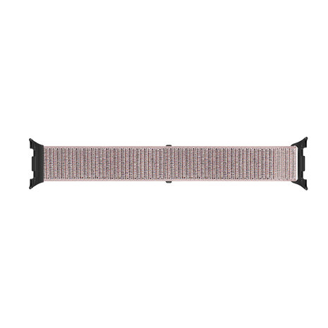 Strap-it® Strap-it  Samsung Galaxy Watch 8 Classic nylon bandje (roze)