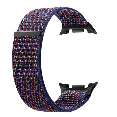 Strap-it® Strap-it Samsung Galaxy Watch 8 Classic nylon bandje (indigo blauw) Strap-it® Strap-it Samsung Galaxy Watch 8 Classic nylon bandje (indigo blauw)