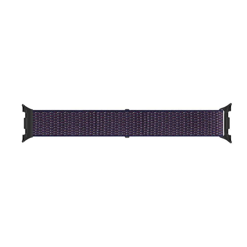 Strap-it® Strap-it Samsung Galaxy Watch 8 Classic nylon bandje (indigo blauw) Strap-it® Strap-it Samsung Galaxy Watch 8 Classic nylon bandje (indigo blauw)
