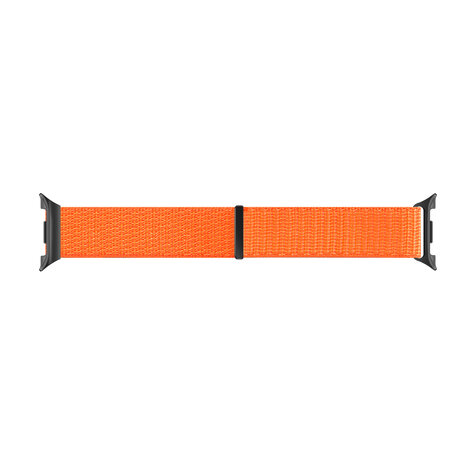 Strap-it® Strap-it  Samsung Galaxy Watch 8 Classic nylon bandje (oranje)