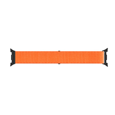 Strap-it® Strap-it  Samsung Galaxy Watch 8 Classic nylon bandje (oranje)