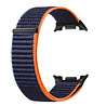 Strap-it® Strap-it Samsung Galaxy Watch 8 Classic nylon bandje (donkerblauw mix) Strap-it® Strap-it Samsung Galaxy Watch 8 Classic nylon bandje (donkerblauw mix)
