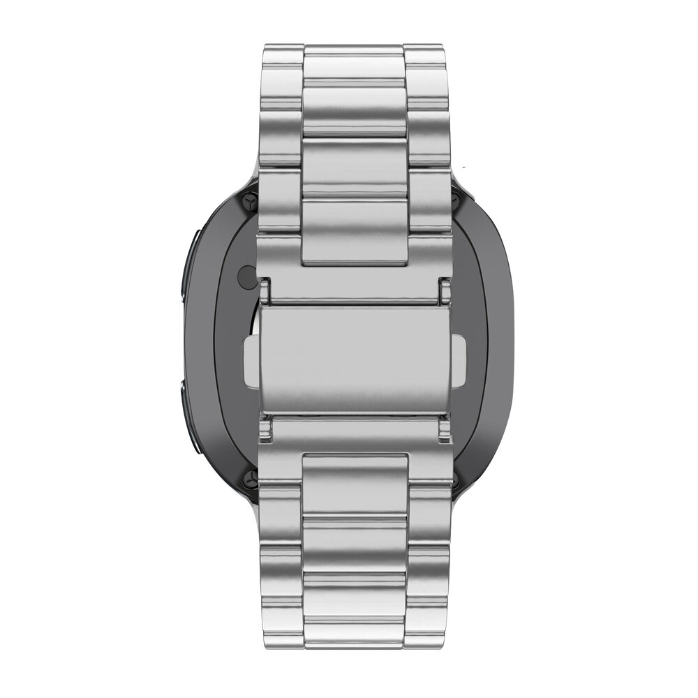 Bandz Bandz Samsung Galaxy Watch 8 - 40mm stalen band 'Classic' (zilver)