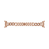 Strap-it® Strap-it Samsung Galaxy Watch 8 - 40mm steel chain band (rosé goud) Strap-it® Strap-it Samsung Galaxy Watch 8 - 40mm steel chain band (rosé goud)