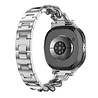 Strap-it® Strap-it Samsung Galaxy Watch 8 Classic steel chain band (zilver) Strap-it® Strap-it Samsung Galaxy Watch 8 Classic steel chain band (zilver)