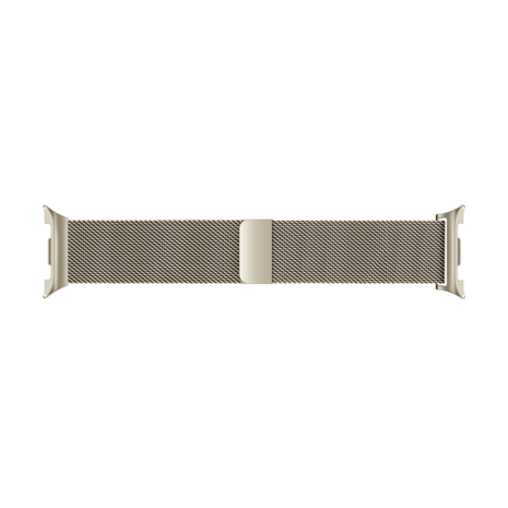 Strap-it® Strap-it Samsung Galaxy Watch 8 - 44mm Milanese band (retro goud) Strap-it® Strap-it Samsung Galaxy Watch 8 - 44mm Milanese band (retro goud)