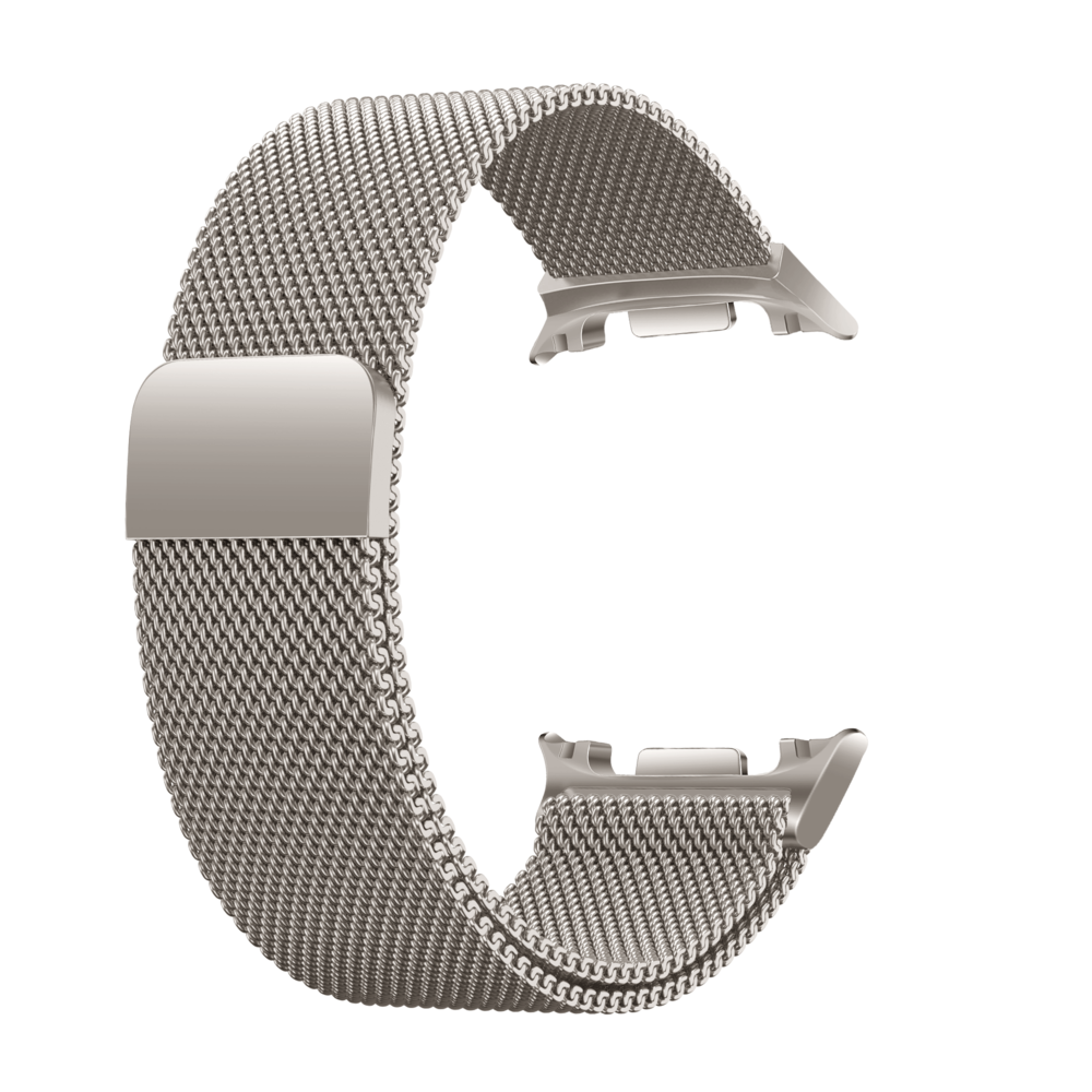 Strap-it® Strap-it Samsung Galaxy Watch 8 - 40mm Milanese band (sterrenlicht) Strap-it® Strap-it Samsung Galaxy Watch 8 - 40mm Milanese band (sterrenlicht)