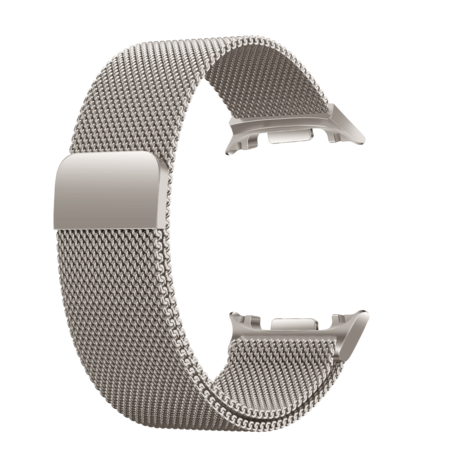 Strap-it® Strap-it Samsung Galaxy Watch 8 - 40mm Milanese band (sterrenlicht) Strap-it® Strap-it Samsung Galaxy Watch 8 - 40mm Milanese band (sterrenlicht)