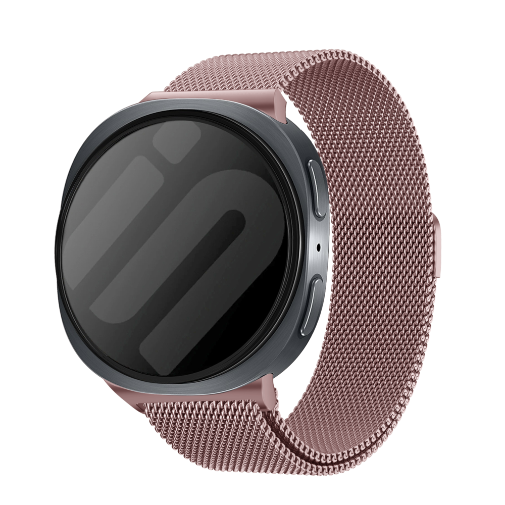 Strap-it® Strap-it Samsung Galaxy Watch 8 - 44mm Milanese band (rosé  pink)