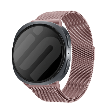 Strap-it® Strap-it Samsung Galaxy Watch 8 - 44mm Milanese band (rosé  pink)
