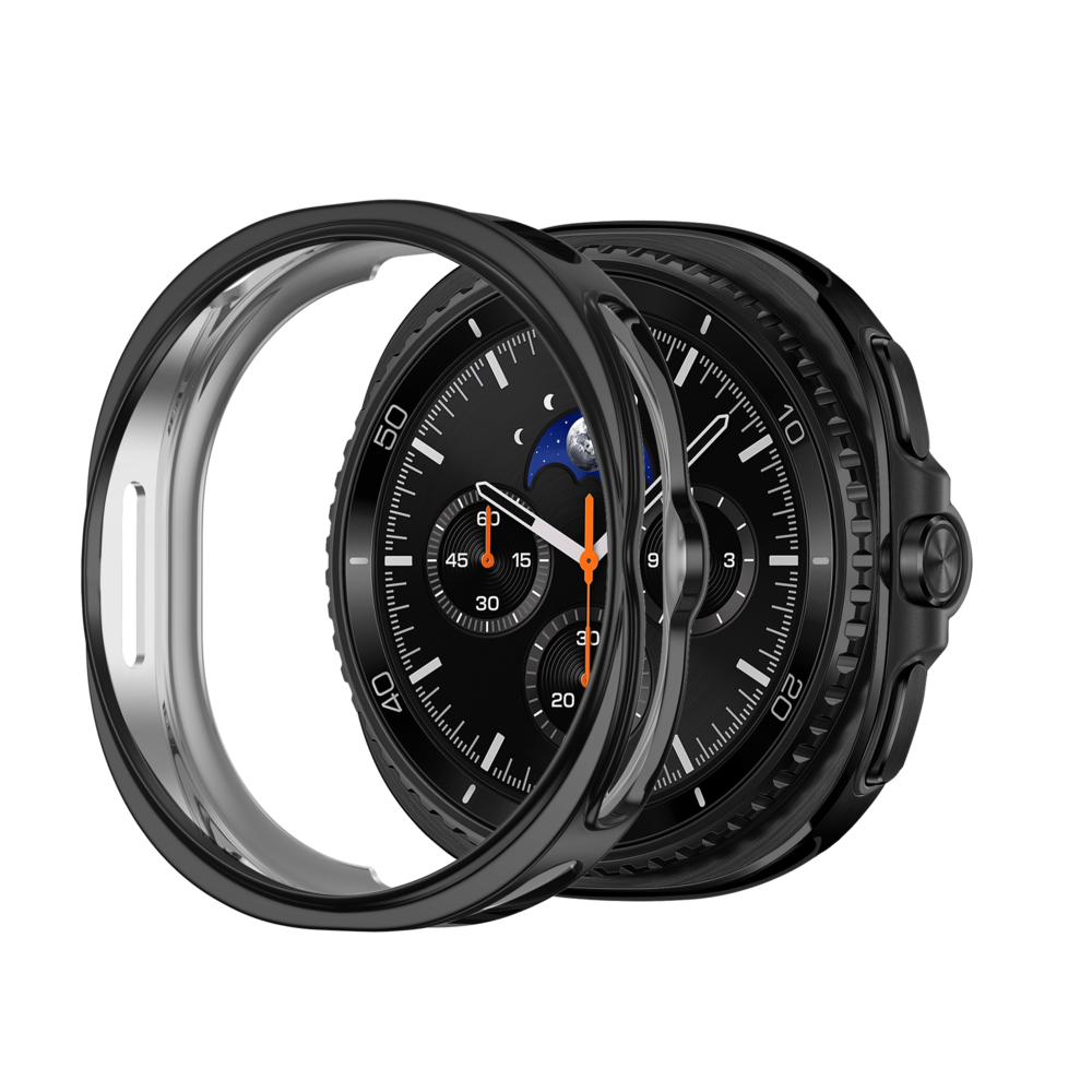 Bandz Bandz Samsung Galaxy Watch 8 Classic TPU hoesje (zwart)