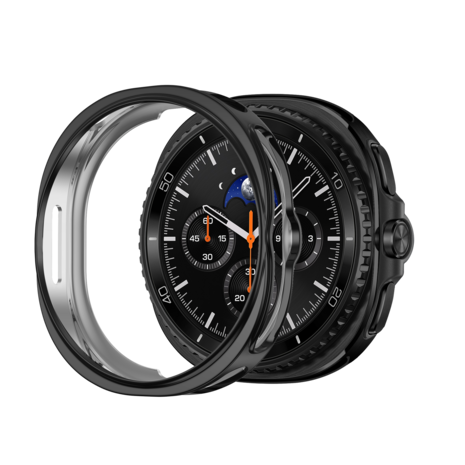 Bandz Bandz Samsung Galaxy Watch 8 Classic TPU hoesje (zwart)