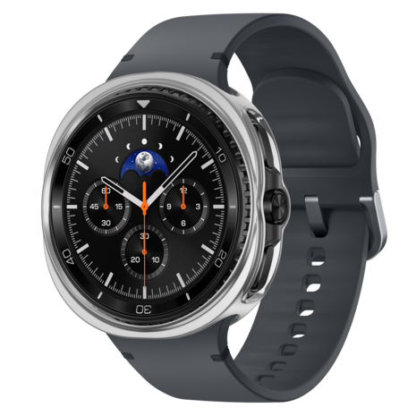 Bandz Bandz Samsung Galaxy Watch 8 Classic TPU hoesje (zilver) Bandz Bandz Samsung Galaxy Watch 8 Classic TPU hoesje (zilver)