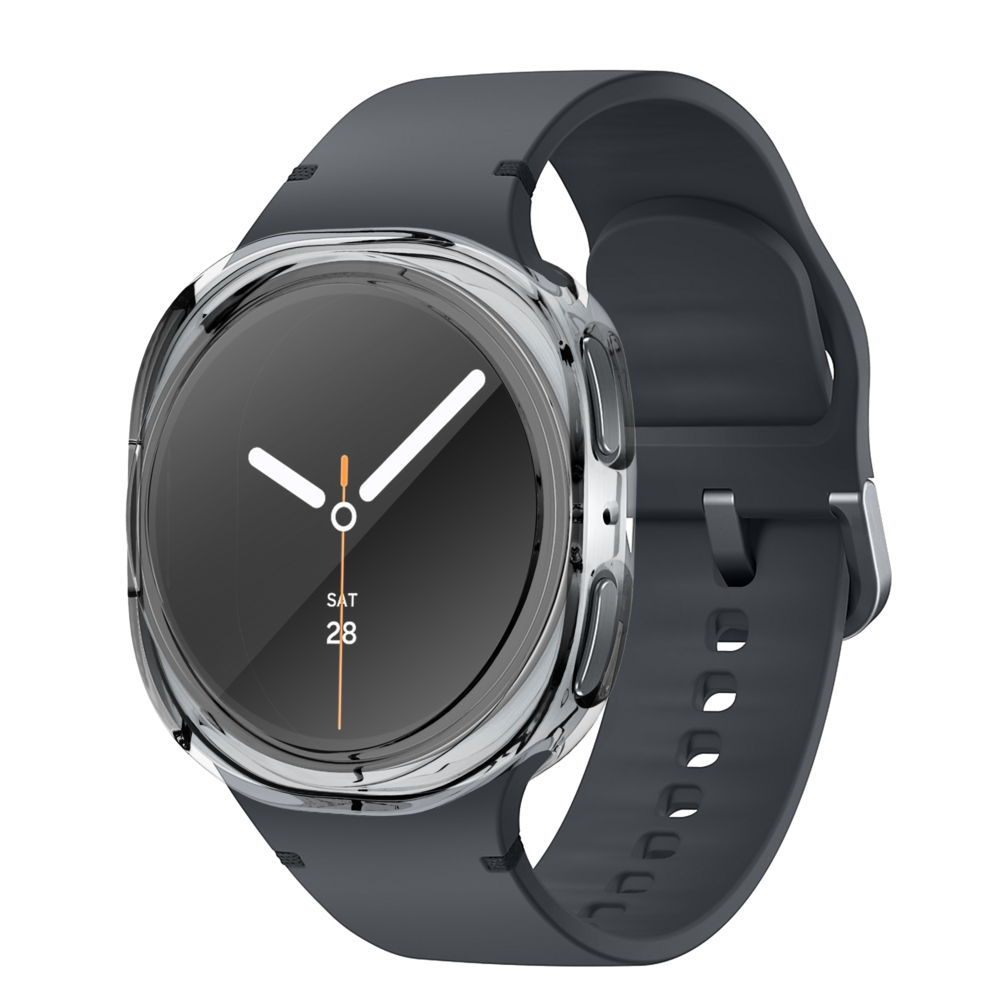 Bandz Bandz Samsung Galaxy Watch 8 - 44mm TPU hoesje (transparant)