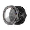 Bandz Bandz Samsung Galaxy Watch 8 Classic bezel hoesje met glas (titanium grijs/oranje) Bandz Bandz Samsung Galaxy Watch 8 Classic bezel hoesje met glas (titanium grijs/oranje)