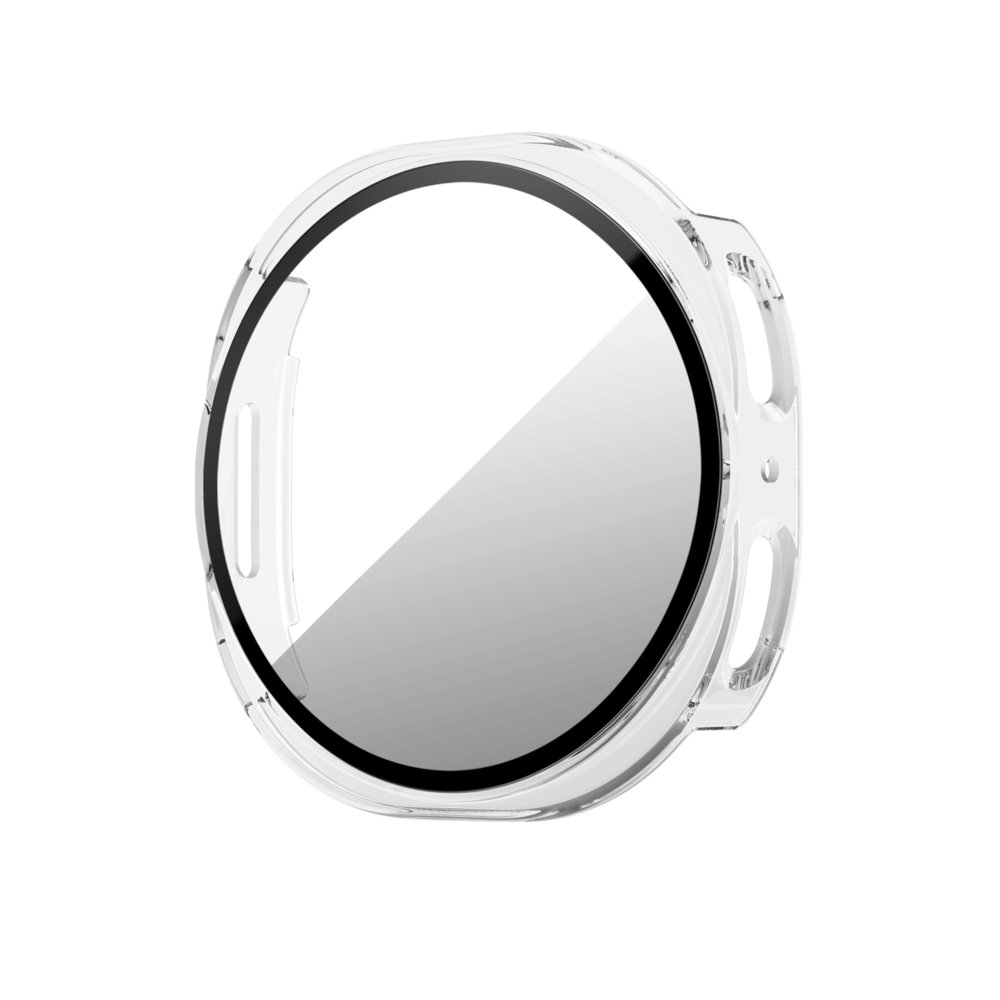 Bandz Bandz Samsung Galaxy Watch 8 - 40mm PC hoesje met glas (transparant) Bandz Bandz Samsung Galaxy Watch 8 - 40mm PC hoesje met glas (transparant)