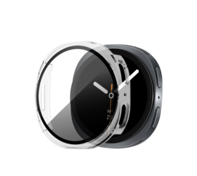 Bandz Bandz Samsung Galaxy Watch 8 - 40mm PC hoesje met glas (transparant) Bandz Bandz Samsung Galaxy Watch 8 - 40mm PC hoesje met glas (transparant)