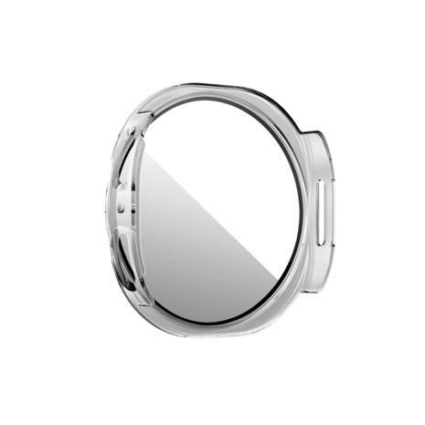Bandz Bandz Samsung Galaxy Watch 8 - 40mm PC hoesje met glas (transparant) Bandz Bandz Samsung Galaxy Watch 8 - 40mm PC hoesje met glas (transparant)