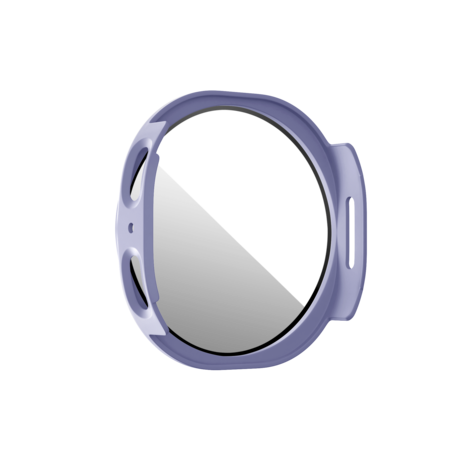 Bandz Bandz Samsung Galaxy Watch 8 - 40mm PC hoesje met glas (paars)
