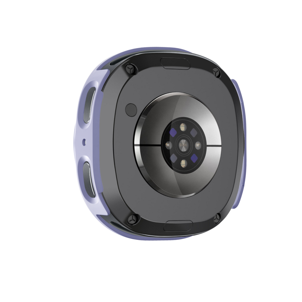 Bandz Bandz Samsung Galaxy Watch 8 - 40mm PC hoesje met glas (paars)