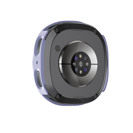 Bandz Bandz Samsung Galaxy Watch 8 - 40mm PC hoesje met glas (paars)