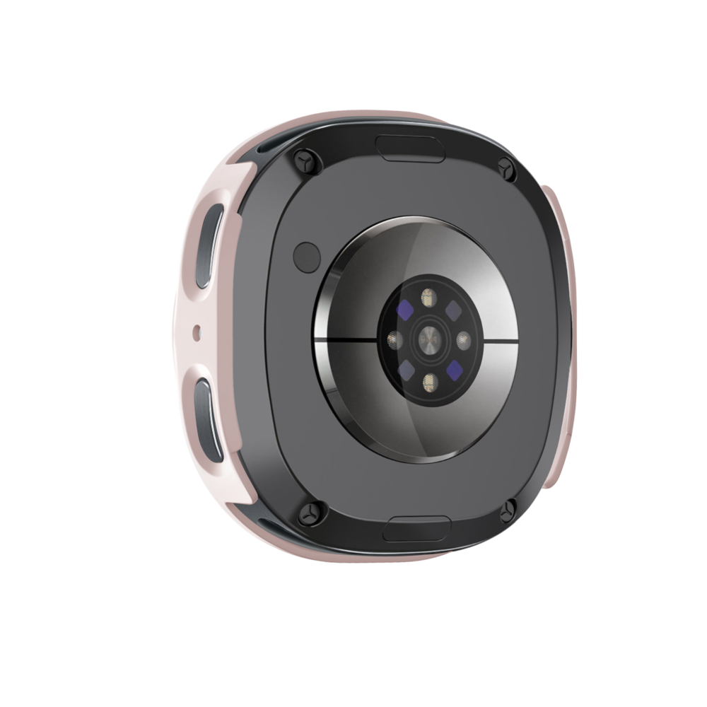 Bandz Bandz Samsung Galaxy Watch 8 - 40mm PC hoesje met glas (roze)