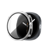 Bandz Bandz Samsung Galaxy Watch 8 - 44mm PC hoesje met glas (transparant) Bandz Bandz Samsung Galaxy Watch 8 - 44mm PC hoesje met glas (transparant)