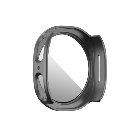 Bandz Bandz Samsung Galaxy Watch 8 - 44mm PC hoesje met glas (titanium grijs) Bandz Bandz Samsung Galaxy Watch 8 - 44mm PC hoesje met glas (titanium grijs)