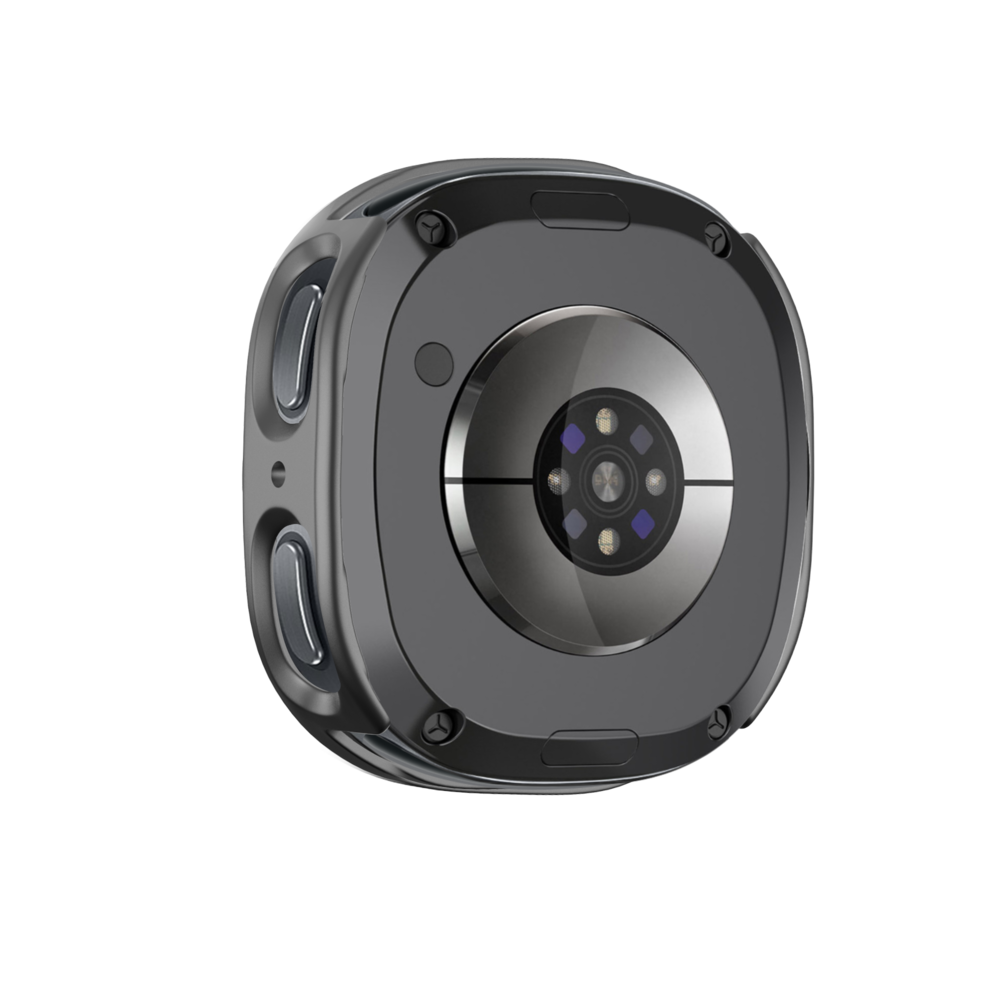 Bandz Bandz Samsung Galaxy Watch 8 - 44mm PC hoesje met glas (titanium grijs) Bandz Bandz Samsung Galaxy Watch 8 - 44mm PC hoesje met glas (titanium grijs)