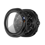 Bandz Bandz Samsung Galaxy Watch 8 Classic PC hoesje met glas (zwart)