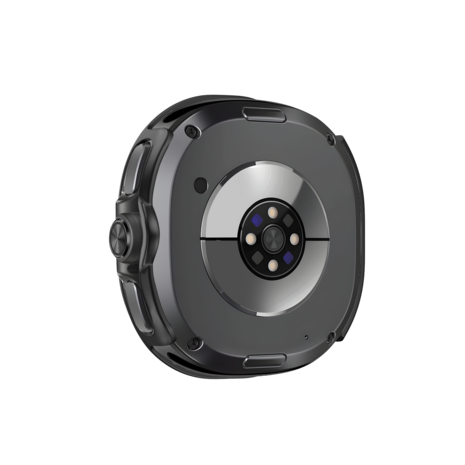 Bandz Bandz Samsung Galaxy Watch 8 Classic PC hoesje met glas (zwart)