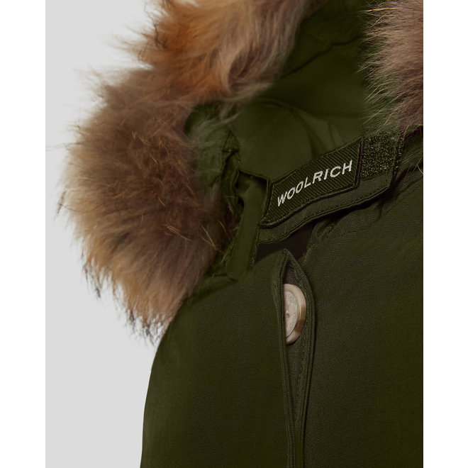 Woolrich Meisjes Luxury Arctic Donkergroen Winterjas