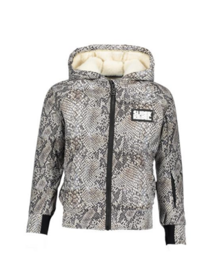 Superrebel Kidsgear Superrebel girls thin ski jacket AO natural snake