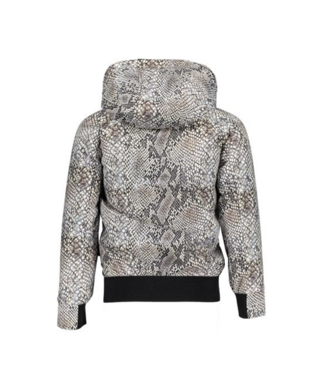 Superrebel Kidsgear Superrebel girls thin ski jacket AO natural snake