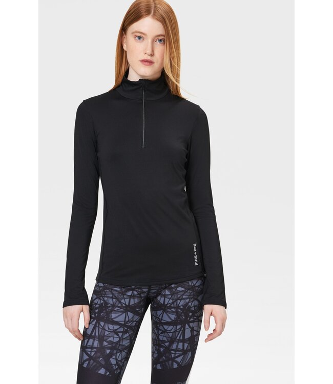 Fire + Ice Fire + Ice Margo2 Dames Ski Pully Zwart