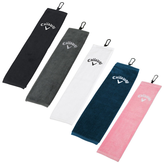 Callaway Cotton Tri-Fold Towel