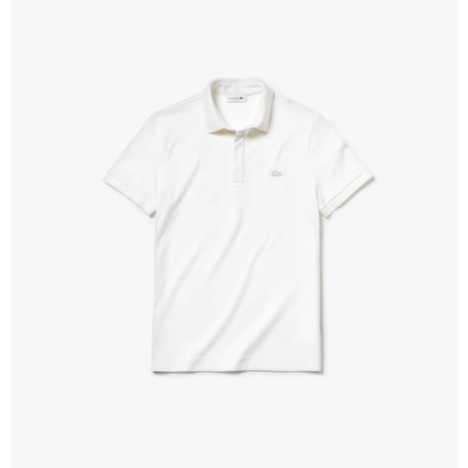 Lacoste Heren Short Sleeve Polo 011 Wit met Wit Logo