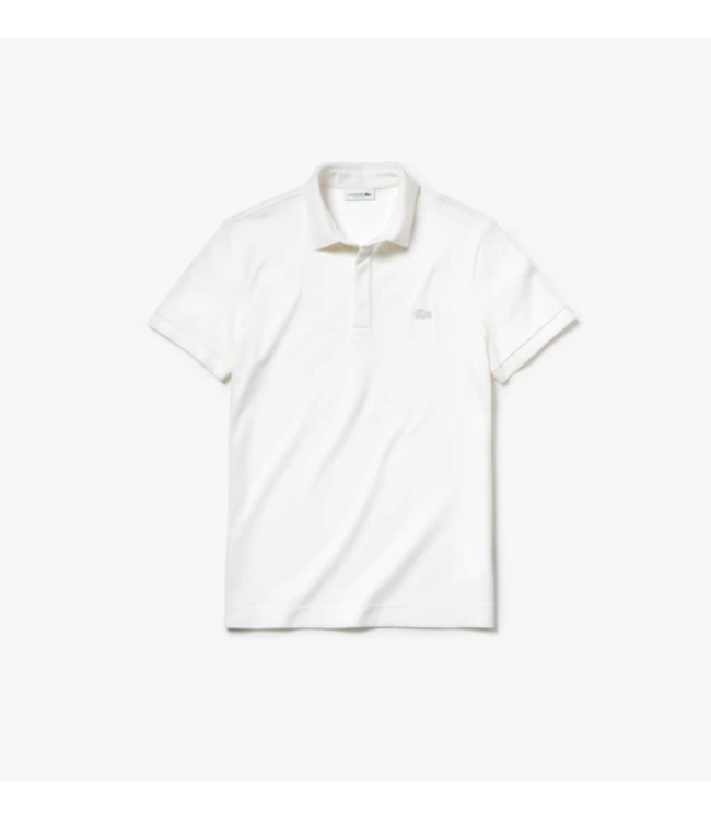 Lacoste Lacoste Heren Short Sleeve Polo 011 Wit met Wit Logo