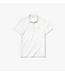 Lacoste Lacoste Heren Short Sleeve Polo 011 Wit met Wit Logo