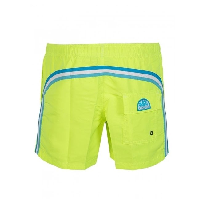 Sundek Waist 14 inch Zwembroek Wow Fluo