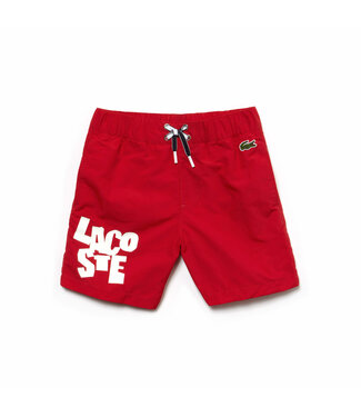 Lacoste Lacoste Kids Zwembroek Red