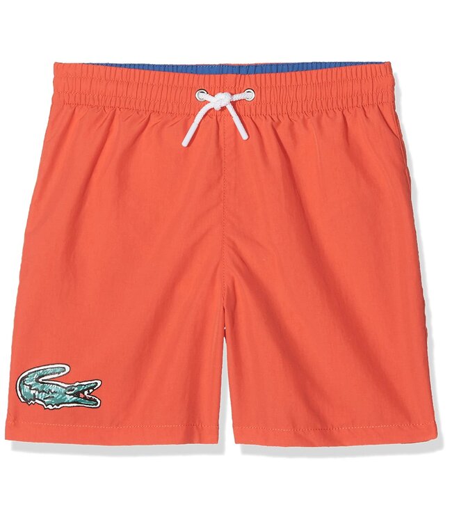 Lacoste Lacoste Kids Zwembroek Croco Orange