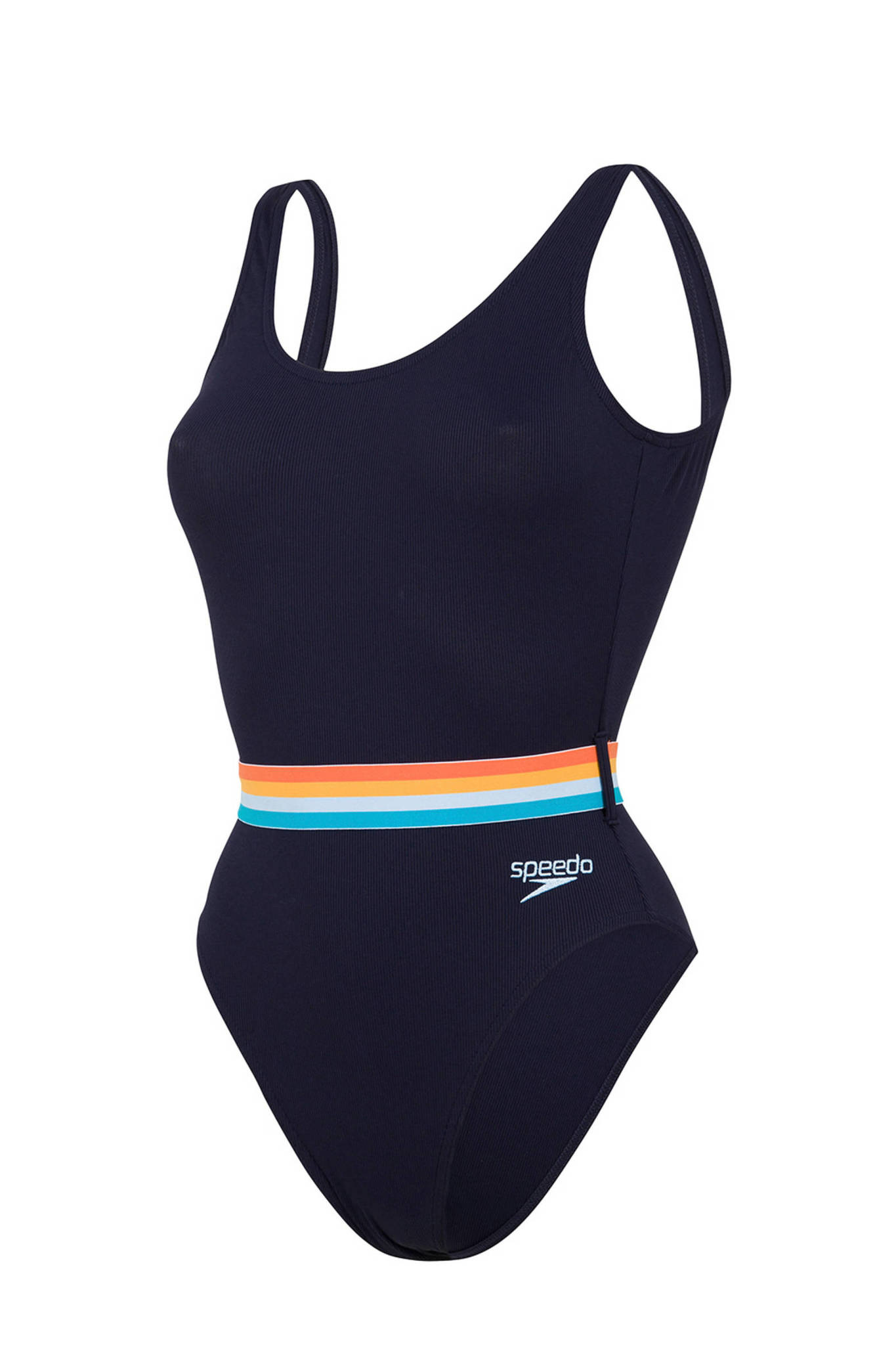 oorsprong Brandweerman Weg huis Speedo Dames Badpak Belted Deep U-back 1Piece - John's Sport Shop