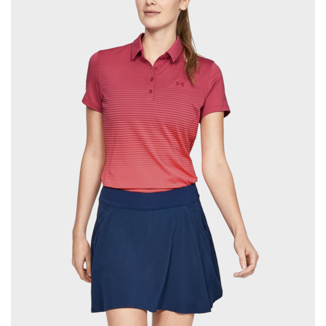 Under Armour Dames Golf Zinger Polo Pink