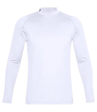 Under Armour Golf Under Armour CGI Longsleeve Mock Grey/White